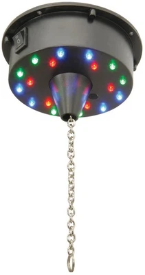Battery Operated LED Mirror Ball Motor - Image 1 of 2