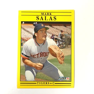 Fleer 1991 - Mark Salas - #350, Detroit Tigers Baseballkarte - Bild 1 von 10