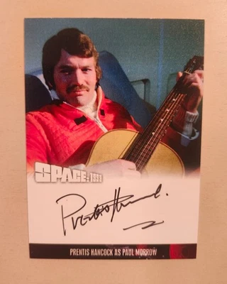Space 1999 RARE Signed Prentis Hancock Limited Edition Autographed Insert Card - Image 1 of 2