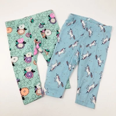 Conjunto de dos pantalones para bebé niña Okie Dokie 6M Foto 1 de 4