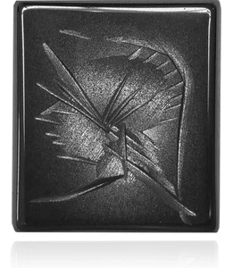 ⚫ Black Hematite Natural Cushion Cut 16x14mm ⚫ - Picture 1 of 1