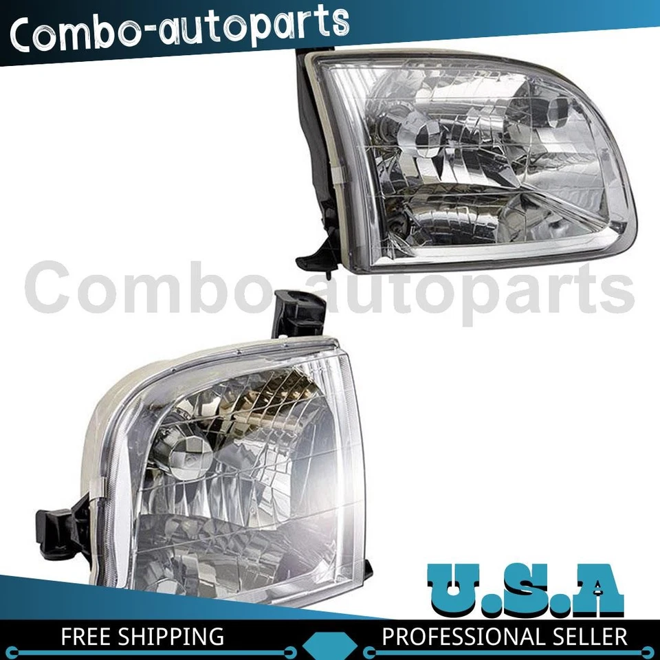 Conjunto de faros izquierdo derecho para Toyota Tundra 2000-2004 Foto 1 de 3