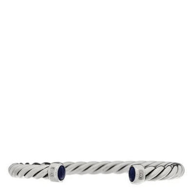 Pre-owned David Yurman Lapis Lazuli Cuff Bracelet LARGE - Image 1 of 3