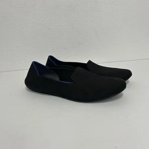 Rothy’s Classic Ballet Flats Round Toe Classic Black Woven Shoes Size 8.5 - Picture 1 of 8