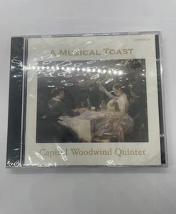 A Musical Toast Capitol Woodwind Quintet CD New In Shrinkwrap Bizet Ravel + - Picture 1 of 2