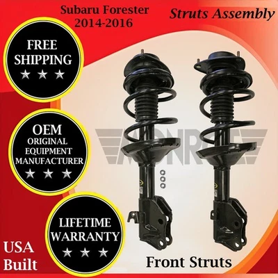Monroe Genuine OEM Front Struts For 2014-2016 Subaru Forester Lifetime Warranty - Image 1 of 4