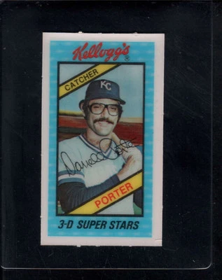 1980 Kellogg #12 Darrell Porter  NM/NM+ X2816712 - Image 1 of 3