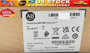 Allen-Bradley 2711R-T7T PANELVIEW 800 7-INCH HMI TERMINAL US Factory Sealed - Picture 1 of 5