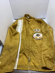Vintage Bonner Racing Jacket Mens M Lightweight 60s Michigan Sport Buggy ASS’N - Picture 1 of 16