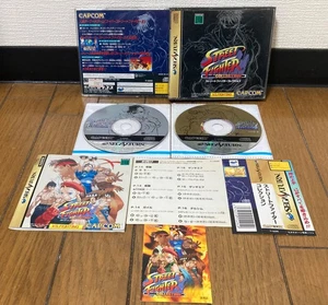 Sega Saturn  * STREET FIGHTER COLLECTION * Japan SPINE CHARACTER CARD - Picture 1 of 1