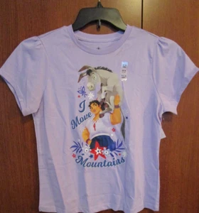NEW Disney Parks Encanto Donkey & Luisa Tee Youth XL 14 Cotton Poly Bust 36 L 21 - Picture 1 of 5
