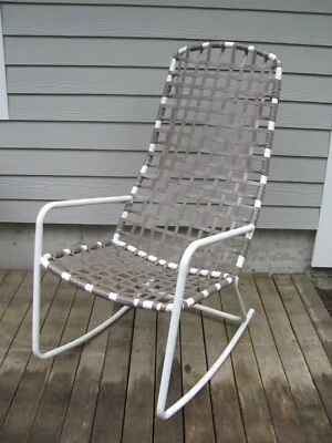 Brown Jordan Vintage Outdoor/Pátio Rocker TAMIAMI/LIDO Meados do Século - Imagem 1 de 4