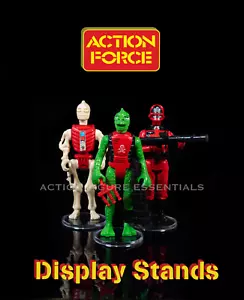Action Force Medium Display Stands For Vintage Action Force Figures Palitoy x10 - Picture 1 of 6