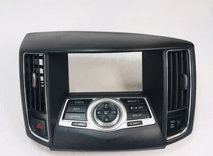 2009 - 2014 Nissan Maxima Center Dash Bezel Radio GPS Trim Climate Control Vent - Foto 1 di 9