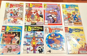 Bullwinkle and Rocky #1 2 3 4 5 7 8 9 Sehr guter Erhaltungszustand/NM 8 AUSGABEN LOT MARVEL STAR COMICS 1987 - Bild 1 von 2