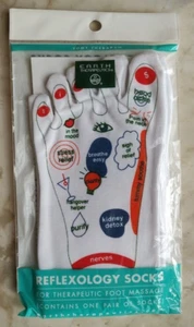 Earth Therapeutics Reflexology Socks Women's NWT - Picture 1 of 2