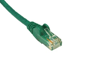 10 x 0,5 MTR GRÜN CAT5E ETHERNET PATCHKABEL PATCHKABEL   - Bild 1 von 1