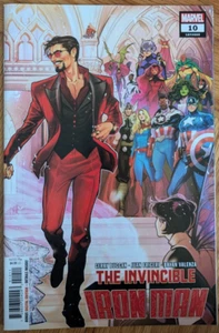 INVINCIBLE IRON MAN #10 2023 MARVEL COMICS LUCAS WERNECK COVER - Picture 1 of 2