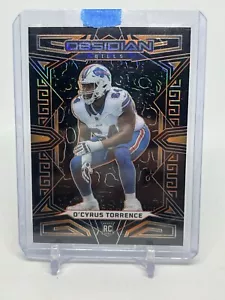 2023 Panini Obsidian - Orange Electric Etch #109 O'Cyrus Torrence /49 (RC) - Picture 1 of 2