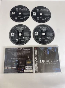 Dracula The Last Sanctuary (CIB) & Resurrection (disk Only) PS1 Tested Working - Picture 1 of 12