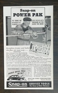 Vintage 1941 Snap On Tools Power Pak Service Tools Original Ad 622 - Picture 1 of 1