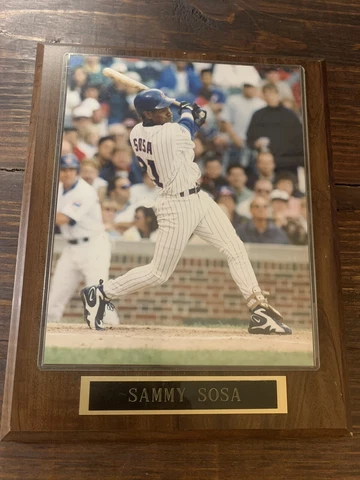 SAMMY SOSA 1998 CHICAGO CUBS NATIONAL LEAGUE MLB MVP PLAQUE RARE FREE SHIP Cover