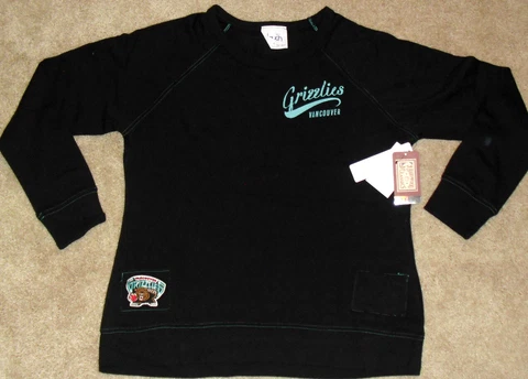 Vancouver Memphis Grizzlies Womens Sweatshirt sz. Large Touch Alyssa Milano New Cover