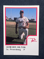 1986 ProCards Baseball Howard Hilton,St. Petersburg Cardinals, Near Mint
