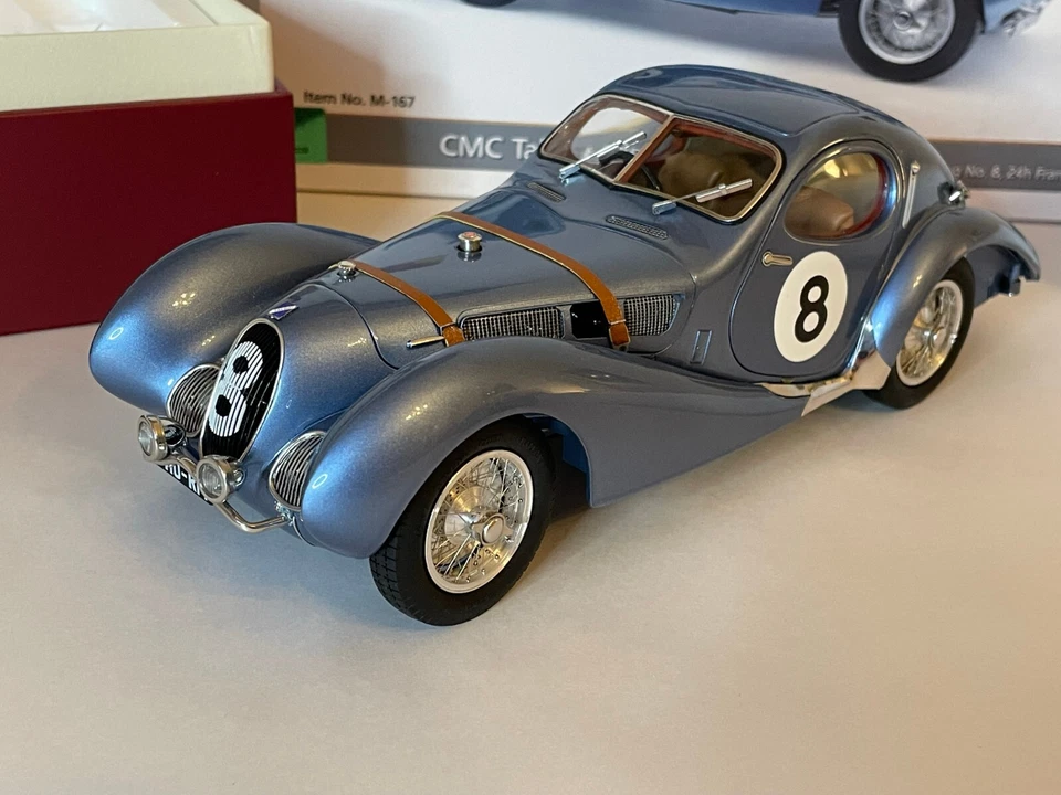 CMC M-167 TALBOT LAGO COUPE T150 C-SS #8 24H FRANCE 1939 1:18 - Photo 1/4