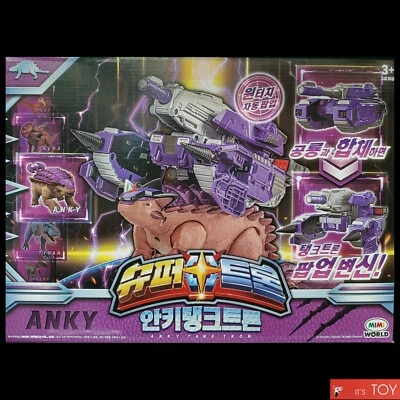 Supertron Anky Tank Tron Ankylosaurus Dinosaur Tank Transforming Robot Miniworld - Image 1 of 4