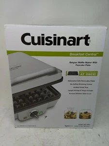 Cuisinart Breakfast Central Belgian Waffle Maker With Pancake Plate - Picture 1 of 6