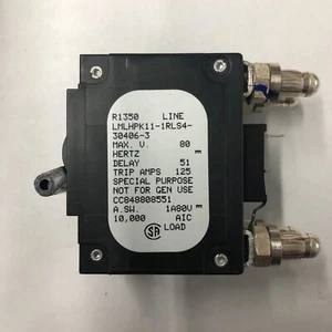 Airpax LMLHPK11-1RLS4-30406-3 100A, 2 Pole Circuit Breaker 848808551 - Picture 1 of 3