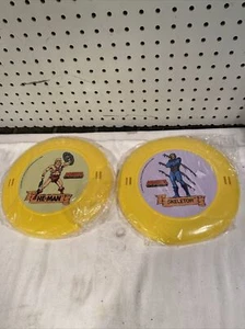 De colección He Man Skeletor Masters of the Universe Frisbees 1996 #1 Nuevo de Lote Antiguo - Imagen 1 de 8