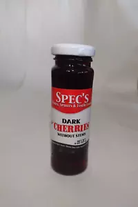 Spec's Ciliegie scure senza steli bottiglia di vetro 4 once - Foto 1 di 2