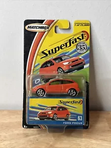 Matchbox Superfast 35th Anniversary Ford Focus 63 - Picture 1 of 2