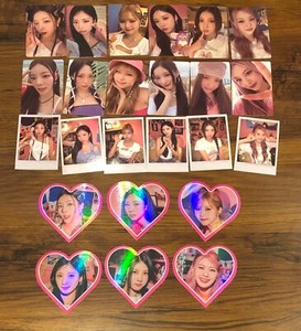 PURPLE KISS FESTA 7HEAVEN OFFICIAL ALBUM POCA PHOTOCARDS - READ DESCRIPTION