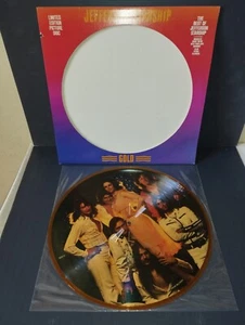 Gold Jefferson Starship Picture Disc Limited Edition 33 RPM Read Description - Picture 1 of 5