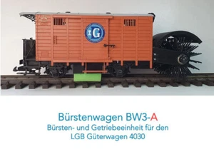 Bürstenwagen BW3-A, Spur G, Gartenbahn, ohne Akku (15310) - Bild 1 von 10