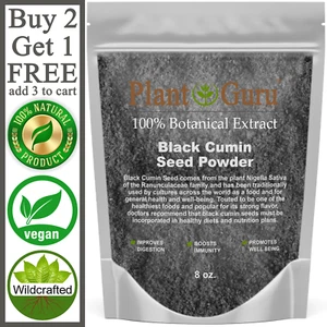Ground Black Cumin Seed Powder 8 oz. NIGELLA SATIVA Semilla Comino Negro - Picture 1 of 5