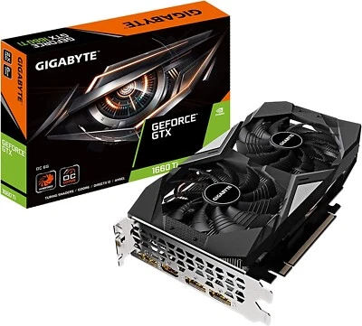 GIGABYTE NVIDIA GeForce GTX 1660 OC Edition 6GB GDDR5 Graphics Card - Image 1 of 4