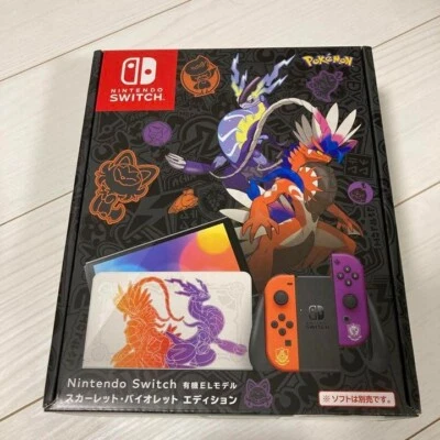 Nintendo Switch  OLED Pokemon Scarlet & Violet Edition Console ,Organic EL model - Image 1 of 4