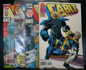 4 CABLES DE CÓMIC MARVEL VINTAGE 1ª EDICIÓN BLOOD & METAL 1,2 DELUXE - Imagen 1 de 9