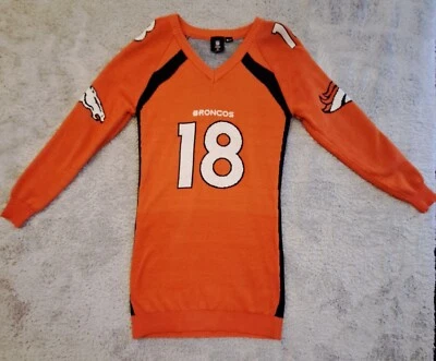 Платье-свитер женское Peyton Manning Denver Broncos размер средний - Изображение 1 из 4