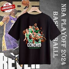 ORDER_NOW!!_Official Boston_Celtics Team Playoffs Clinched 2024 Shirt