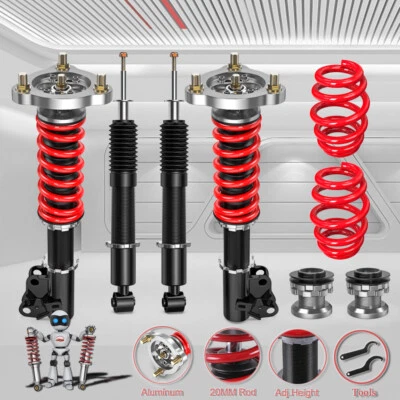 Coilovers Struts For 2006-11 Honda Civic FK FN MK8 8th Gen Acura CSX Height Adj. - Image 1 of 4