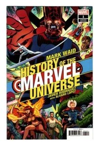 HISTORY OF THE MARVEL UNIVERSE 1B NM (9.4) RODRIGUEZ VARIANT* - Picture 1 of 2