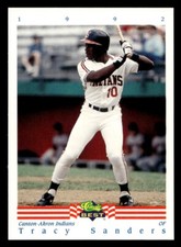 1992 Classic Best Tracy Sanders #40 Canton-Akron Indians