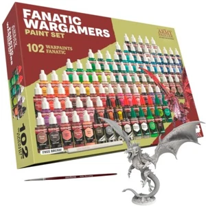 Juego de pintura The Army Painter nuevo en caja Warpaints fanáticos Wargamers - Imagen 1 de 1