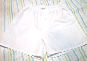 Goodfellow & Co Herren Boxer-UNTERWÄSCHE-GR. S-1 PR-WEISS-Baumwolle/POLYESTER Mischung - Bild 1 von 5
