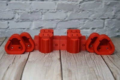 Fits Milwaukee M12 Tool and Battery Holder Mount Black 4 of Each Mount